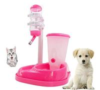 VIKTAO Bouteilles d'eau pour Chiens 2 in 1 Automatic Watering Device Pet Cat Dog Dispenser Water Food Cart Feeder Hamster for Bowl Bottle Drin Fountain(TYPE3)