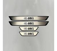 VIKTGBD 4 Pièces Seuils de Porte pour MG Comet EV 2023-, Acier Inoxydable Protecteur Bande Décorative Couverture Pédale Bienvenue Accessoires,A