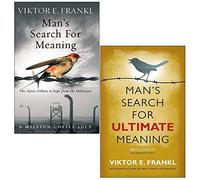 Viktor E Frankl Collection 2 Books Set (Man's Search For Meaning, Man's Search for Ultimate Meaning) - Viktor E Frankl