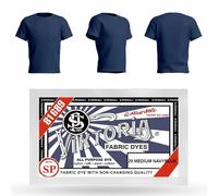 VIKTORIA Teinture textile lavable en machine (59 couleurs) - Teinture pour tissus, colorants pour textiles, couleurs résistantes au lavage, teinture textile, vêtements