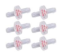 Vikye 10 éléments D'utilisation de la Membrane de Tuyau en Plastique de Soupape D'examen Industriel (7mm Transparent)