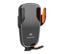 Vikye 15W Qi Mot de Chargeur de Voiture sans Fil Rapide, Support de Téléphone à évent de Serrage Automatique Gravity pour la Navigation des Mains, s'adapte à 4,7-7,2 "Smartphones