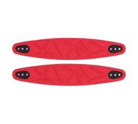 Vikye 2pcs Couvre-Bande de Tissu pour Arctis Nova Pro X, Plate-Forme d'oreille Remplacement de Réparation de Coussinets Lancin (Rouge)
