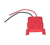 Vikye Adaptateur de Batterie pour Connecteur de Montage d'alimentation Haute Performance M18 18V pour Usage Industriel ABS Rouge 1 Pièce