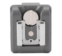 Vikye Adaptateur de Chaussure Chaude, Convertisseur de Montage Flash pour Appareil Photo, adapté à L'appareil Photo NEX-3 C3 F3 NEX-5 5N 5R 5C 5T (Black)