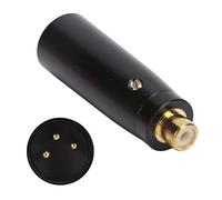 Vikye Adaptateur Masculin de Xlr Audioconnector Durable pour le Mixermicrophone Noir pour Différents équipements de