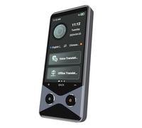 Vikye Appareil de Traduction de Langue Portable Traduction Multilingue Instantanée 137 Langues Traducteur Vocal de Résolution 480 * 800P pour Les Mondiaux Blanc