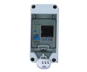 Vikye Boîte de Compteur électrique Extérieure étanche à L'eau, pour Contrôle de Maison Intelligente, Disjoncteur à Distance sans Fil 63A pour L'automatisation du Jardin
