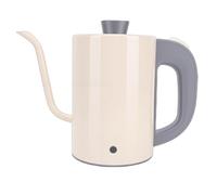 Vikye Bouilloire électrique à Col de Cygne, 600 W 800 Ml en Acier Inoxydable, Bouilloire à café avec Contrôle Précis de la Température et Chauffage Rapide, pour thé et café Filtre (Prise UE 220V)