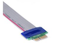 Vikye Câble Plat, 1 à 1 x mâle vers Femelle, câble Plat Flexible sûr et Durable, (PCI-E 1X vers 1X)