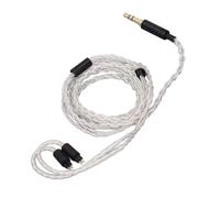 Vikye Câbles Audio Compatibles avec les écouteurs QDC TFZ, 3,5 Mm à 2 Broches 0,78 Mm Cordon Stéréo de Remplacement en Cuivre plaqué en Argent (4ft / 1,2 m)