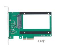 Vikye Carte Adaptateur PCIe SSD, Carte Adaptateur PCIE3.0 vers U.2 NVMe PCIe SSD, Adaptateur Passif Plug and Play U.2 vers PCIe NVMe SSD pour D7 P5500