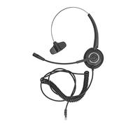 Vikye Casque RJ9 avec Microphone, Réduction du Bruit, Casque Ergonomique pour Centre D'appels, Appel Ultra Clair, Plug and Play, Casque RJ9 avec Microphone