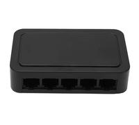 Vikye Commutateur Ethernet Gigabit 5 Ports, Petit Commutateur PoE pour Bureau, Séparateur Ethernet de Bureau Silencieux, Protection Contre Le Tonnerre 4KV, RJ45 10/100/1000 Mbps (Prise