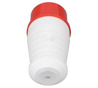 Vikye Connecteur d'alimentation Industriel, Prise Industrielle 5 Broches IP44 étanche, Prévention du Vieillissement, Connecteur de Prise CEE Rouge pour Camping-Car, 16A, 220-380V (Tête