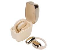 Vikye Écouteurs de Traduction de L'IA, écouteurs de Traduction en Temps Réel avec qualité Sonore Hi FI, Contrôle Tactile, Précision pour Les Réunions Commerciales, Autonomie 30h (Beige)