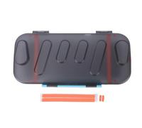 Vikye Étui de Protection pour nswitch 2, Coque Rigide en Matériau ABS, étui de Voyage Mince et Léger avec Coussinets Absorbant Les Chocs et Clip de Verrouillage (Blue)