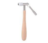 Vikye Extracteur de Pignon de Montre, Outil Professionnel avec Manche en Bois pour Horloger, Extraction Sûre pour Les Mouvements Délicats, compatibilité Universelle, Longueur 14 Cm, 1 X Accessoire