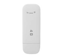 Vikye Hotspot WiFi Portable, Routeur Mobile 4G LTE B1 / 3/5 avec Emplacement pour Carte SIM, pour Le Voyage Prend en Charge 10 Appareils Multi-appareils USB Plug and Play (White)
