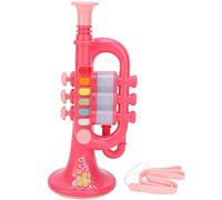 Vikye Jouet Trompette, Instrument de Musique électronique avec Touches Lumineuses et 5 Niveaux de Volume, 14 Chansons, Jouet éducatif pour Enfants Garçons Filles à Partir de 3 Ans ((Version