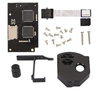 Vikye Kit de Carte de Lecteur Optique pour Dreamcast, Remplacement de Carte V5.15b avec Kit de Montage de Carte à Distance pour Dreamcast VA1 avec Carte Mémoire 64 Go (Black)