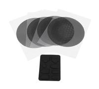Vikye Kit de contre la Poussière pour Console de Jeu, Filtre Haute densité, Matériau PVC en Silicone Noir, Compatible avec Slim Digital et Disc Edition