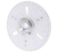 Vikye Kit de Modification de Lumière de Ventilateur de Plafond 6.3 LED, Kit de Remplacement de Plafonnier 24 W, Modification de Plafonnier LED 3000K 4000K 6000K à intensité Variable (-)