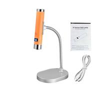 Vikye Lampe à Ongles sans Fil Portable 2 en 1 pour le Nail Art Professionnel avec Détection AI et Modes Double Minuterie, Idéale pour un Usage Domestique (ORANGE)