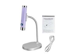 Vikye Lampe à Ongles sans Fil Portable 2 en 1 pour le Nail Art Professionnel avec Détection AI et Modes Double Minuterie, Idéale pour un Usage Domestique (PURPLE)