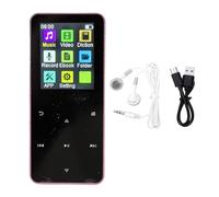 Vikye Lecteur MP3 à écran Tactile de 1,8 Pouces avec Son HiFi et Lecture | Radio FM, dictaphone, 8 h d'autonomie, carte jusqu'à 64GB, 7 modes audio, pour musique, vidéo, photos et e-books