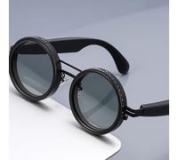 Vikye Lunettes de Traduction Intelligente, BT5.4 Microphone et Haut-Parleur Intégrés, Contrôle Tactile, Lecture de Musique et Appels Mains Libres Adaptés au Cyclisme, à la Randonnée