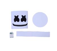 Vikye Masque LED DJ pour Visage, 2 Modes EL Lumière pour Fête Cosplay | Masque en EVA Lumineux avec Découpes Préformées pour les Yeux, Idéal pour Festivals, Clubs et Soirées costumées.