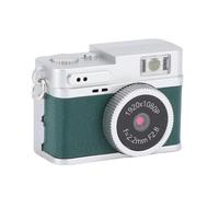 Vikye Mini Caméra Porte-clés, Esthétique Rétro 1080P 2MP, Mini Appareil Photo Numérique Portable avec Carte SD de 32 Go pour L'enregistrement de Voyage, Cadeaux d'anniversaire (Green)