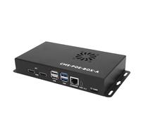 Vikye Module Compute 5 POE Base Board, MIPI M.2 HDMI USB Expansion Board avec Shell & 40 PIN GPIO, pour CM5 NVME SSD & IOT Projets (Prise UE)