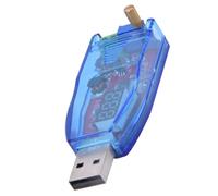 Vikye Module Régulateur d'alimentation USB, Convertisseur DC-DC Réglable avec Potentiomètre pour Applications de Bricolage 70x26x22mm
