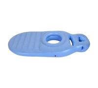 Vikye Oreiller Corporel Complet avec Trou du Ventre, Support de Sommeil Gonflable avec Un Trou de Ventre pour Le Flotteur de Piscine, Le Massage, Le Yoga (Blue)