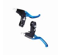 Vikye Poignées de Niveau de Frein en Alliage, Leviers D'embrayage de Vélo Haute Résistance pour Différents Vélos, 1 Paire Disponible en 4 Couleurs (BLUE)
