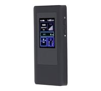 Vikye Point D'accès Wi-FI Portable, Routeur Mobile 5G Wi-FI 6 2,77 Gbit/s avec Emplacement pour Carte Nano SIM, pour Les Voyages, Connexion Simultanée, Alimentation USB-C, Noir