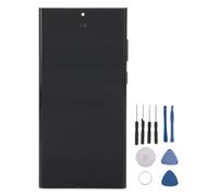 Vikye pour Le Kit S22 Ultra de Remplacement, Remplacement D'écran OLED pour S22 Ultra Europe avec Empreinte Digitale de Cadre, Numériseur Affichage de L'écran Tactile avec Outils