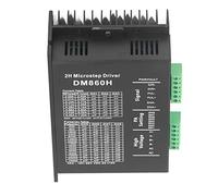 Vikye PWM 2 Contrôleur Motor Controller Phase Réglable avec le Couvercle DM860H pour 57 86 Taille Compacte Stable Facile pour le Moteur CNC