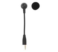 Vikye Remplacement du Jeu Micro-Microphone Boom pour Les écouteurs de Jeu MMX100 MMX150, Connecteur plaqué Or Détachable, Bouchon et Jeu, Noir 3,5 Mm