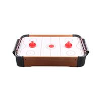 Vikye Rondelles de Hockey sur Air de Table Portables, Ensemble de Jeu Familial Léger D'intérieur et D'extérieur pour Enfants, Matériau en Bois + ABS