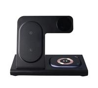 Vikye Station de Recharge sans Fil 3 en 1 Haute stabilité, Chargeur Rapide 25W pour Le Bureau et la Maison en Plastique (#1)