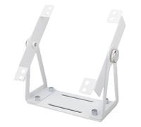 Vikye Support de Montage de Ventilateur, Support de Ventilateur 120 Mm 140 Mm, Support en Aluminium Pivotant à 360 ° pour Ventilateurs de PC, Supports Muraux au Plafond, Support de (WHITE)