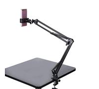 Vikye Support de téléphone à Bras Long, Support de téléphone à Rotation 360, Support de téléphone Mobile Universel Flexible pour lit, Bureau, Bureau, Cuisine et Voiture