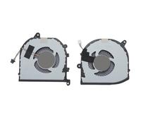 Vikye Ventilateurs de Refroidissement de Remplacement pour Processeur et GPU, Compatibles avec les Modèles XPS 15 9570, XPS 15 7590, 5530 et 5540, en Alliage D'aluminium, 4 Broches