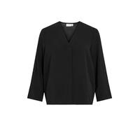 Vila 3/4 V-Neck Top Vijosa Noos Haut à col en V 3/4, Black Beauty, 36 Femmes