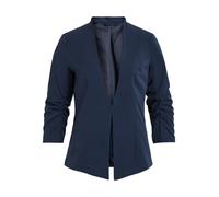 Vila Her 3/4 Blazer Bleu M Femme