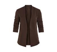 Vila Her New 3/4 Blazer Jacket Marron M Femme