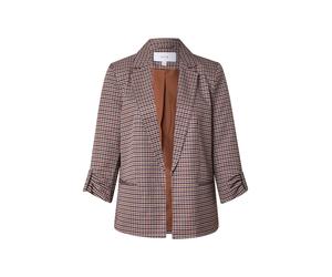 VILA Blazer 'VINICE' marron / gris / noir, Taille 44